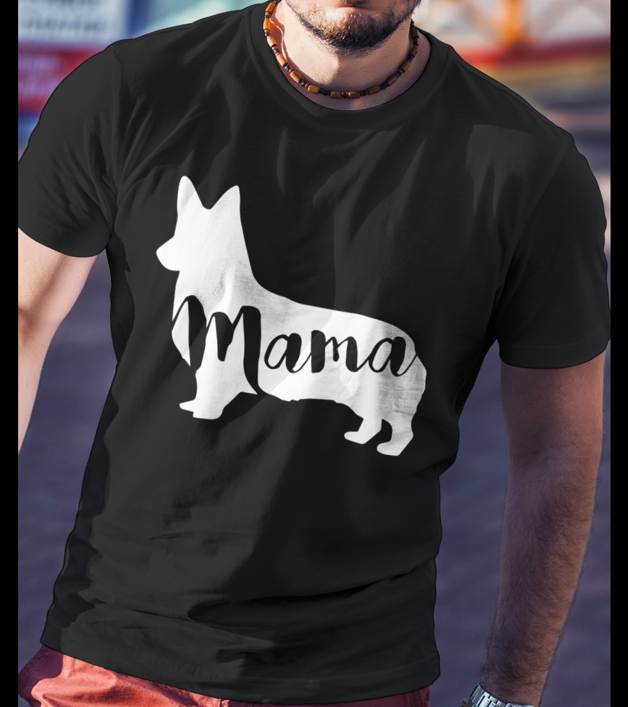 Corgi Dog Mama T-Shirt