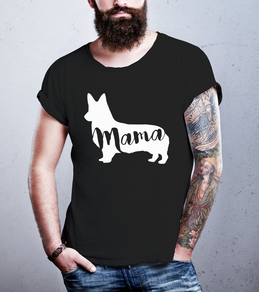 Corgi Dog Mama T-Shirt