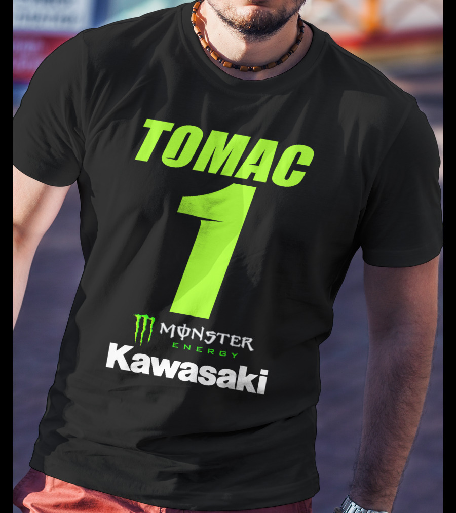 Tomac 1 Monster Energy Kawasaki T-Shirt