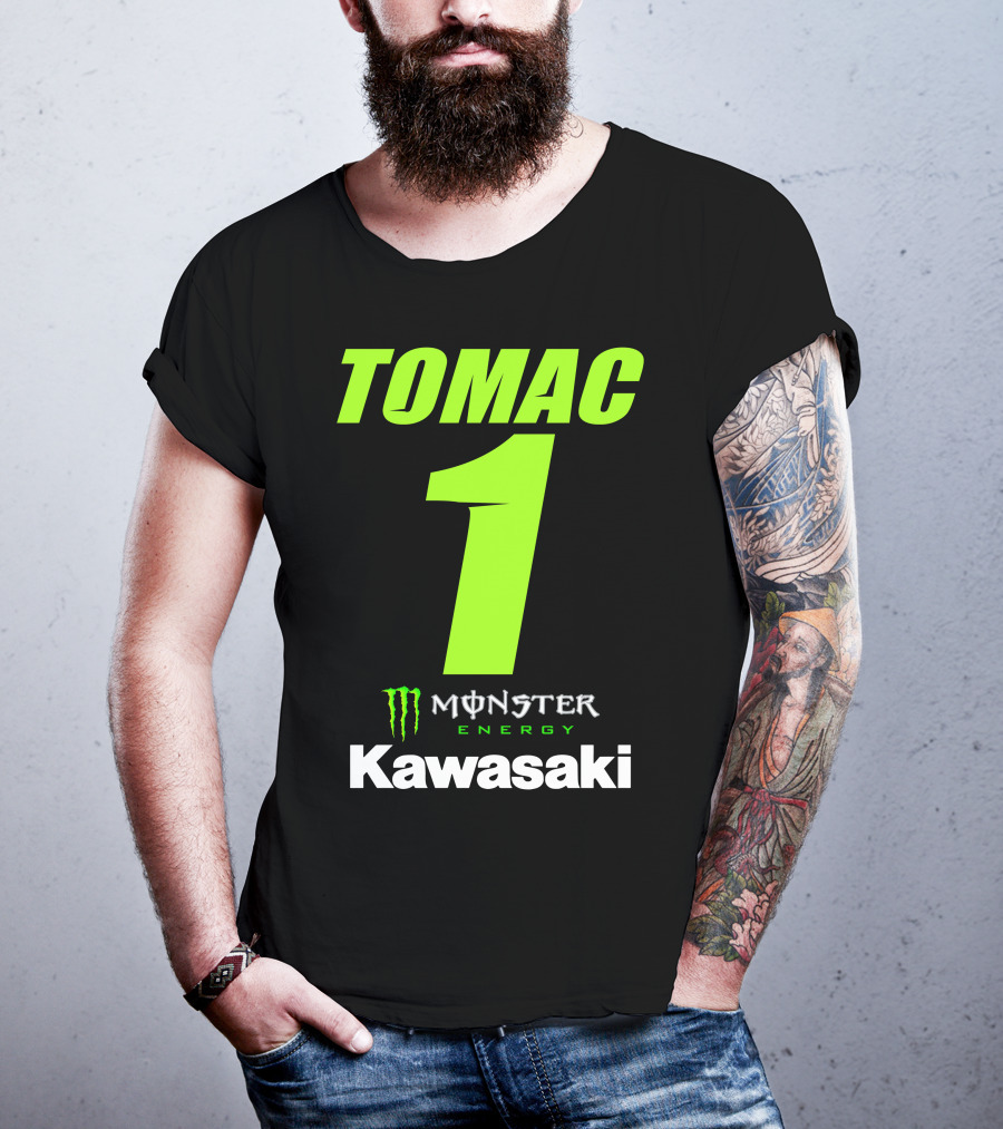 Tomac 1 Monster Energy Kawasaki T-Shirt