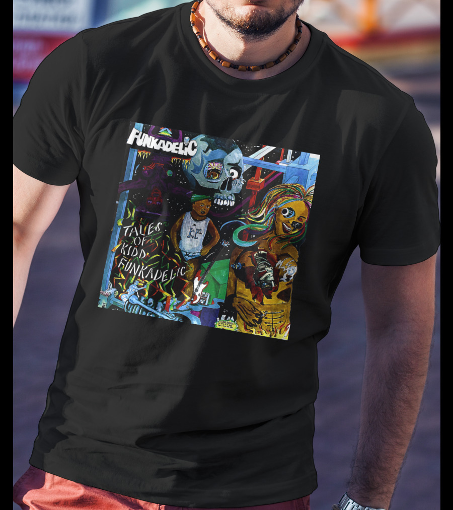 Funkadelic Tales Of Kidd Funkadelic Vibrant Psychedelic T-Shirt