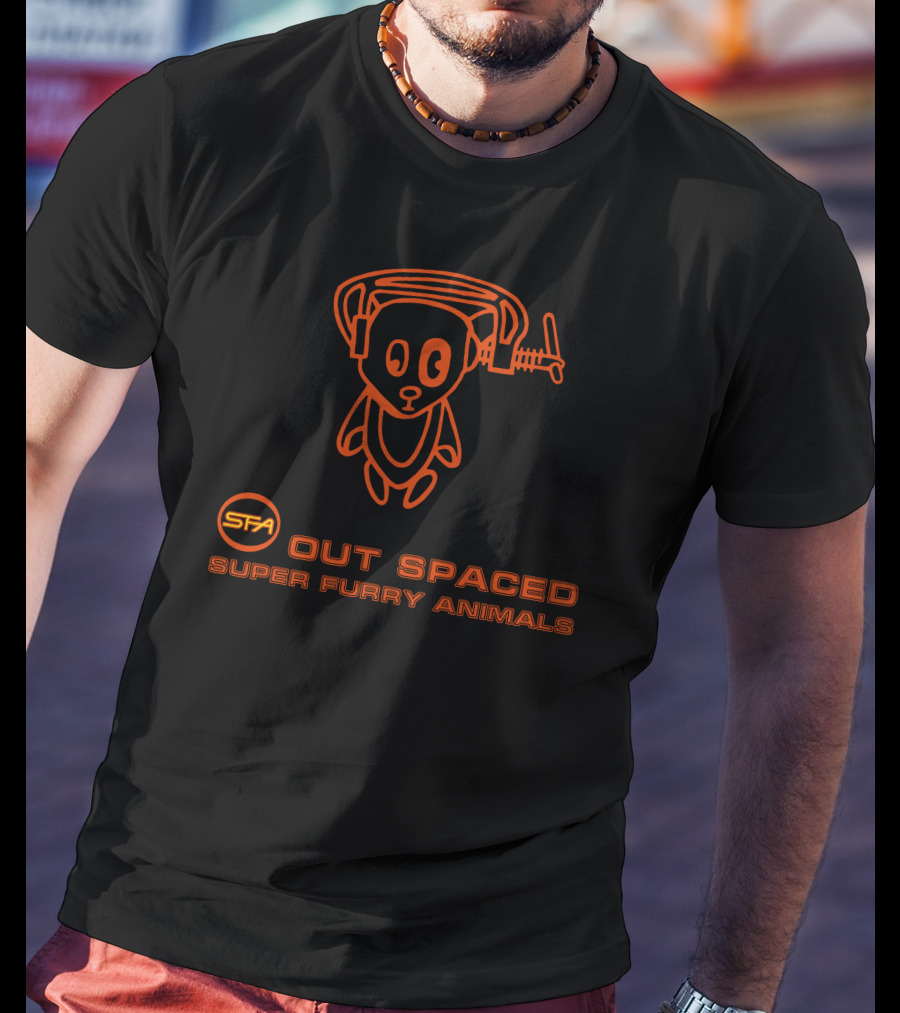 SFA Out Spaced Super Furry Animals T-Shirt