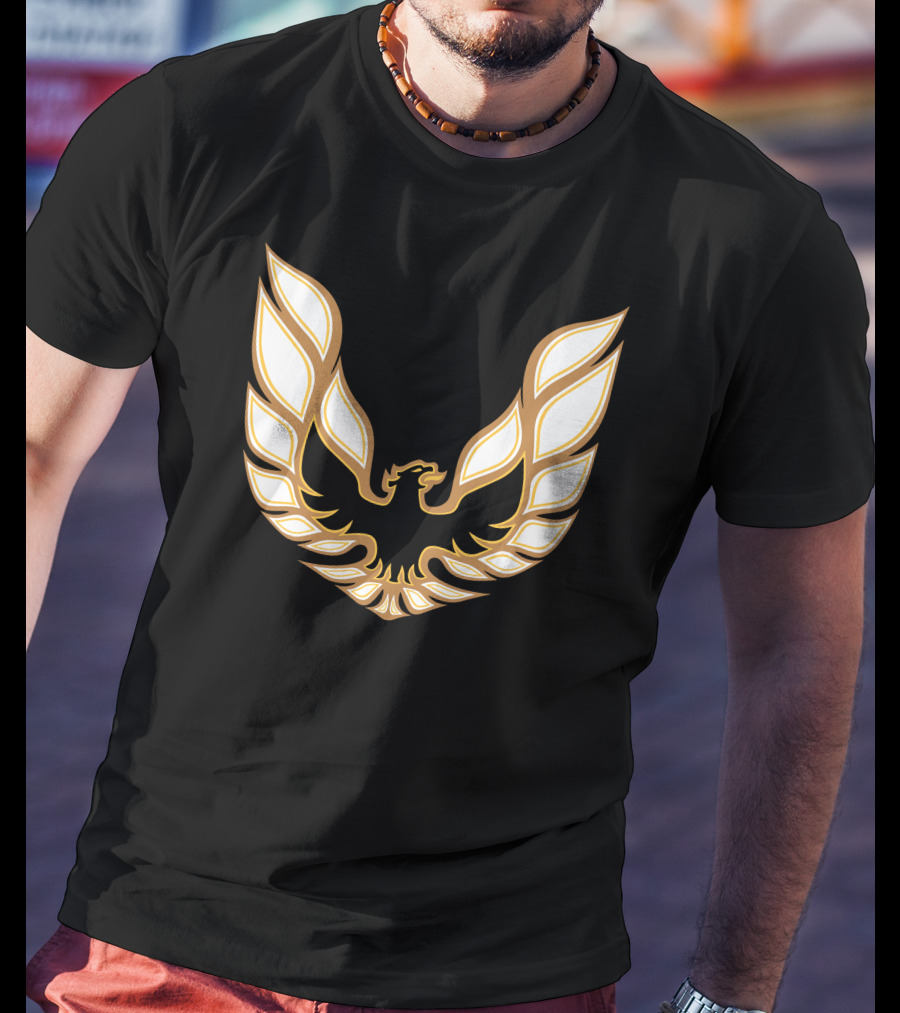 Pontiac Firebird Iconic Gold Phoenix T-Shirt
