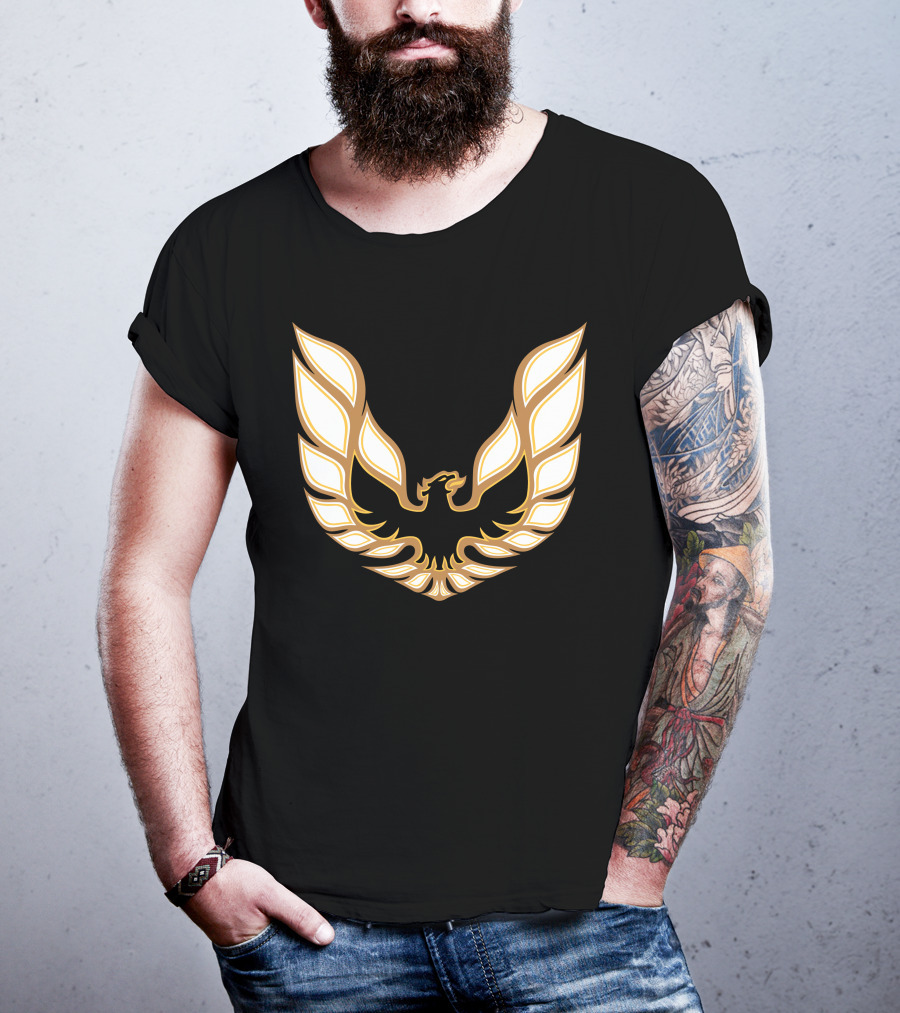 Pontiac Firebird Iconic Gold Phoenix T-Shirt
