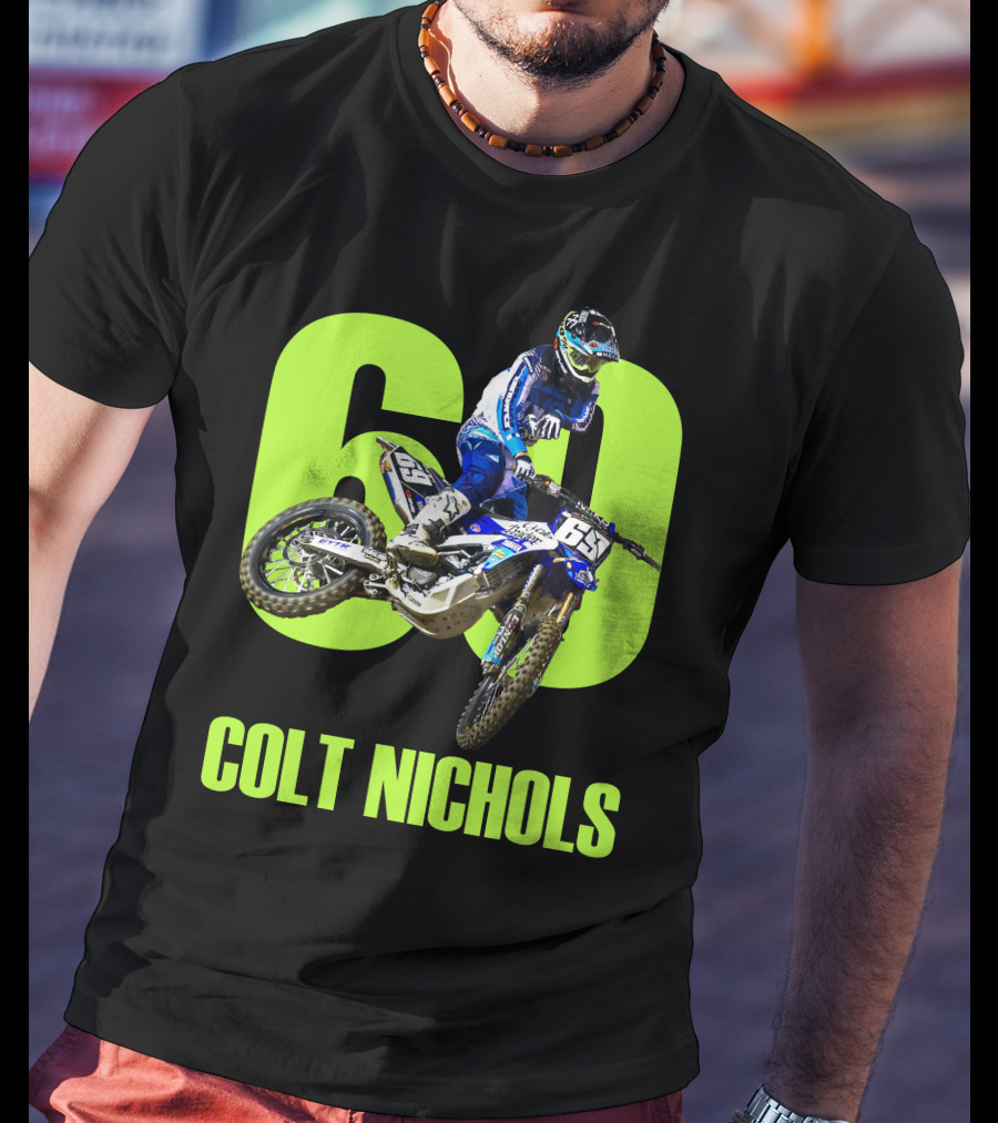 Colt Nichols 60 Motocross Rider Action T-Shirt