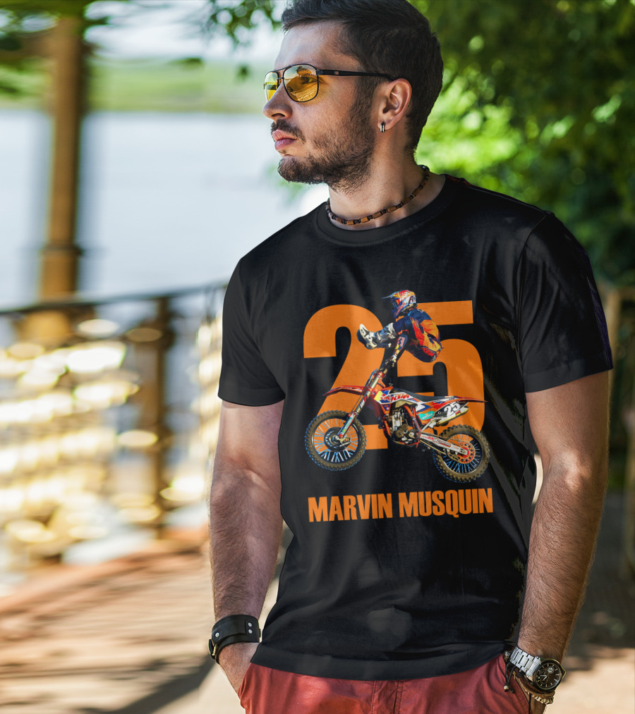 Marvin Musquin 25 KTM Motocross Stunt T-Shirt