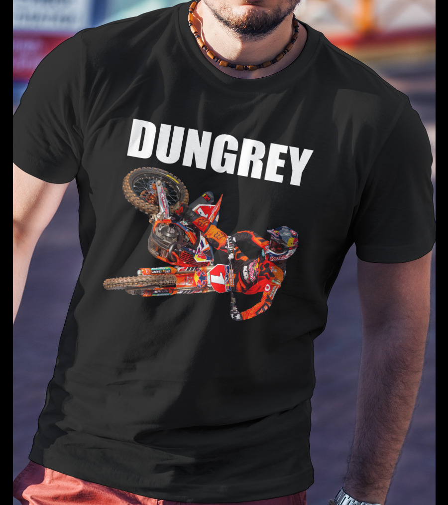 Dungey Motocross Rider Number One Racing Gear T-Shirt