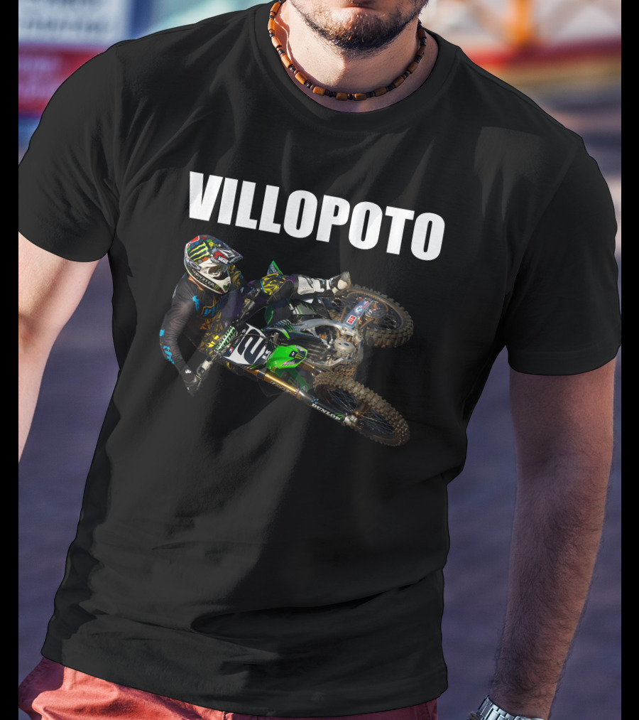 Villopoto Motocross Racing Action T-Shirt