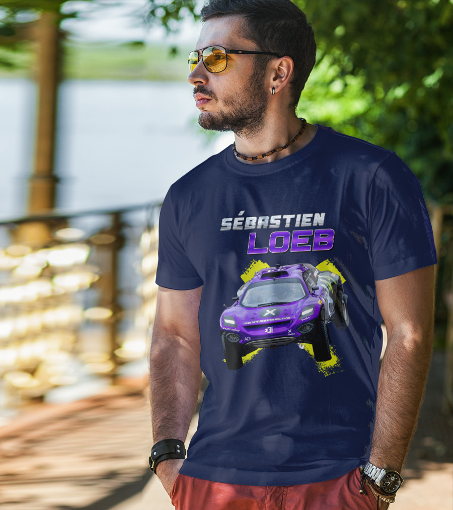 Sébastien Loeb Extreme E X44 Racing Car T-Shirt