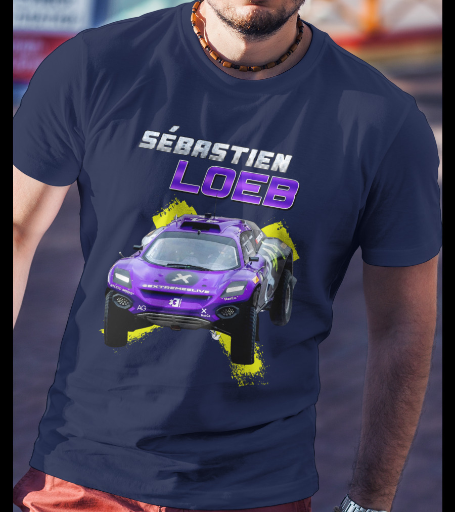 Sébastien Loeb Extreme E X44 Racing Car T-Shirt