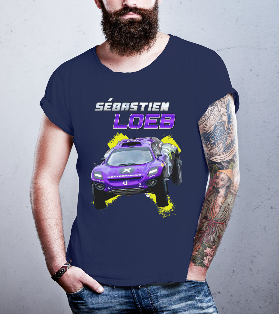 Sébastien Loeb Extreme E X44 Racing Car T-Shirt