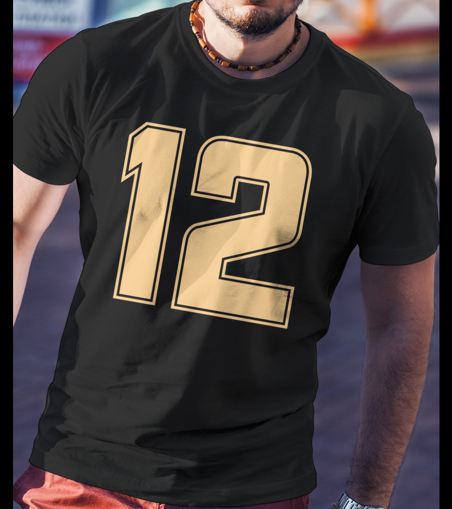 Ayrton Senna Lotus F1 Team Number 12 T-Shirt