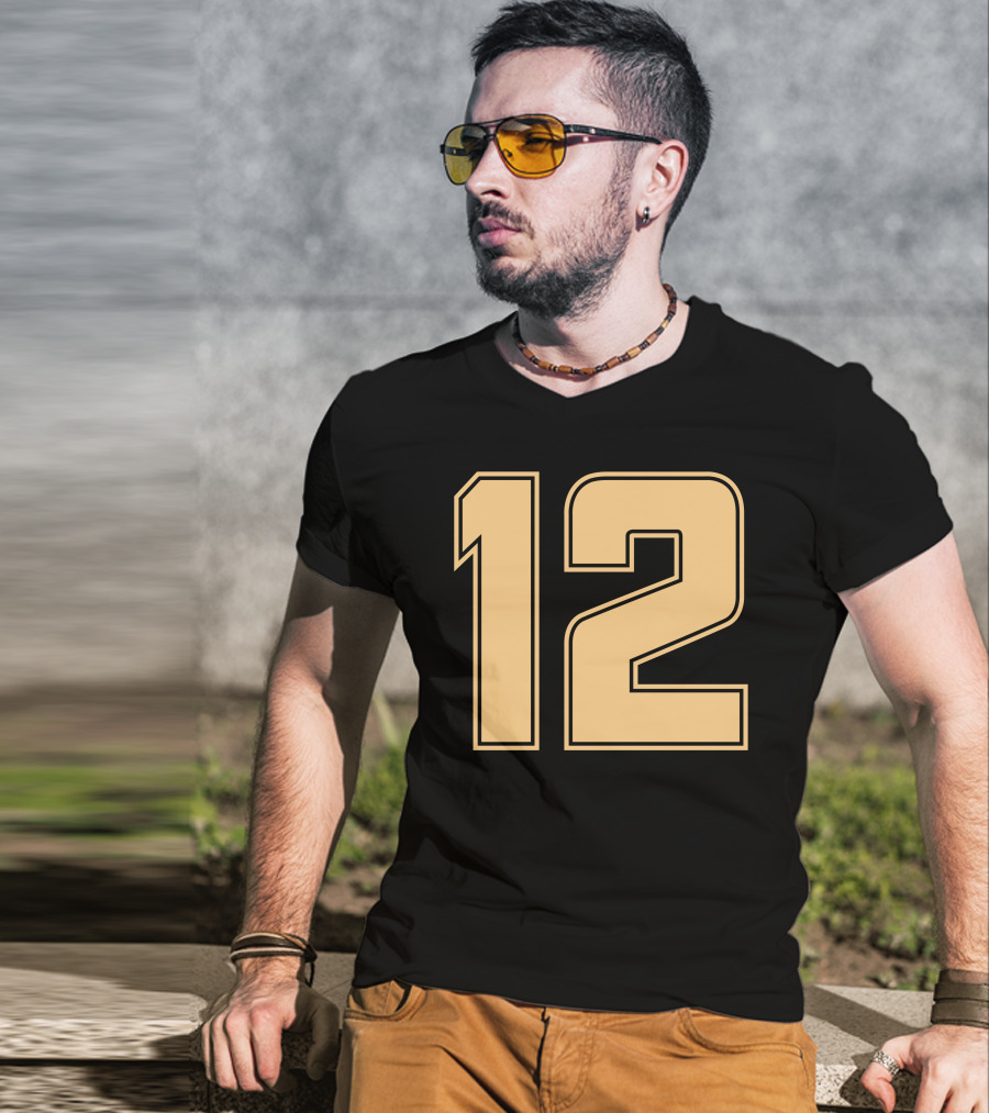 Ayrton Senna Lotus F1 Team Number 12 T-Shirt