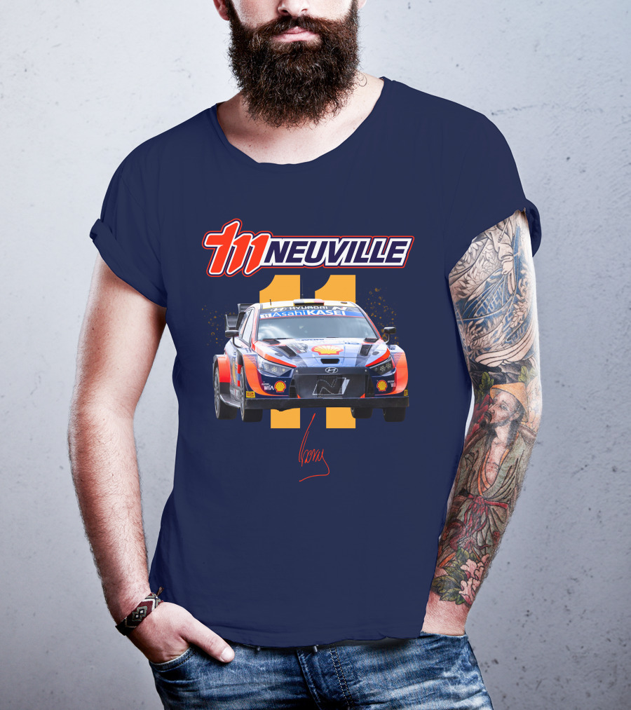 Thierry Neuville Hyundai I20 N Rally1 Asahi Kasei Shell Racing 11 T-Shirt