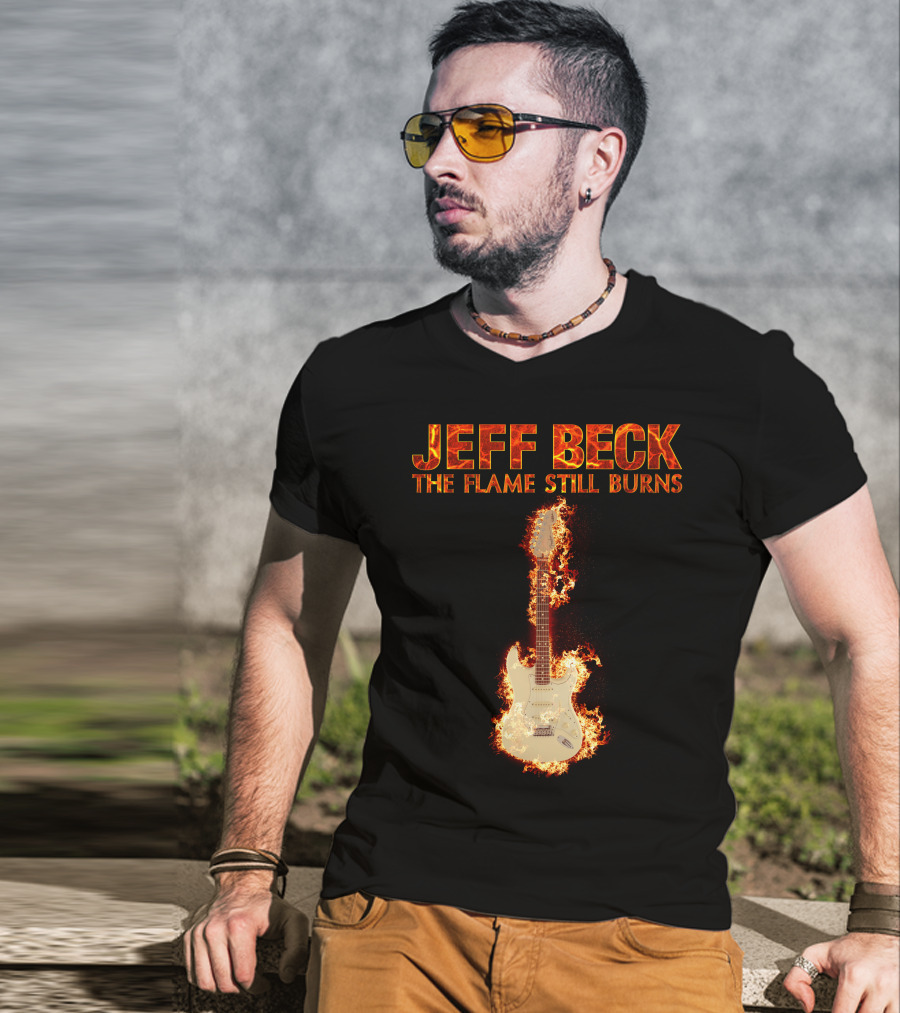 Jeff Beck The Flame Still Burns T-Shirt