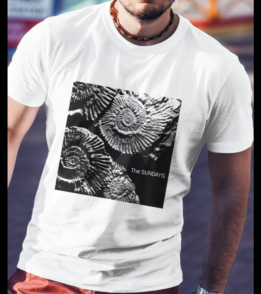 The Sundays Cocteau Twins Ammonite Fossil T-Shirt