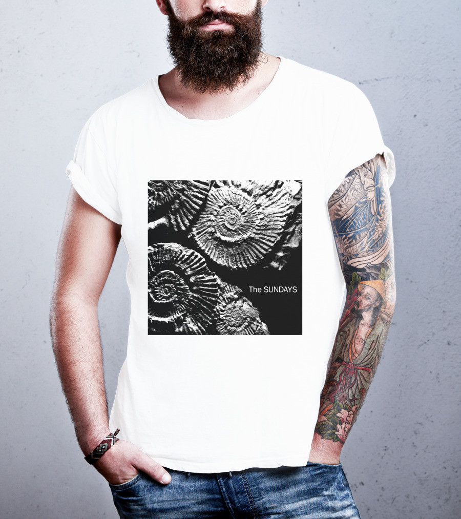 The Sundays Cocteau Twins Ammonite Fossil T-Shirt