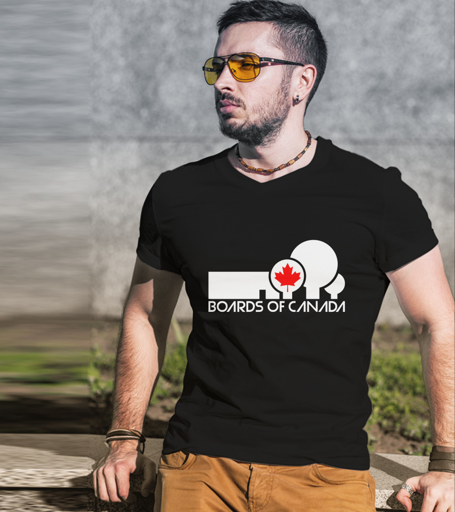 BOARDS OF CANADA 7 Maple Leaf T-Shirt