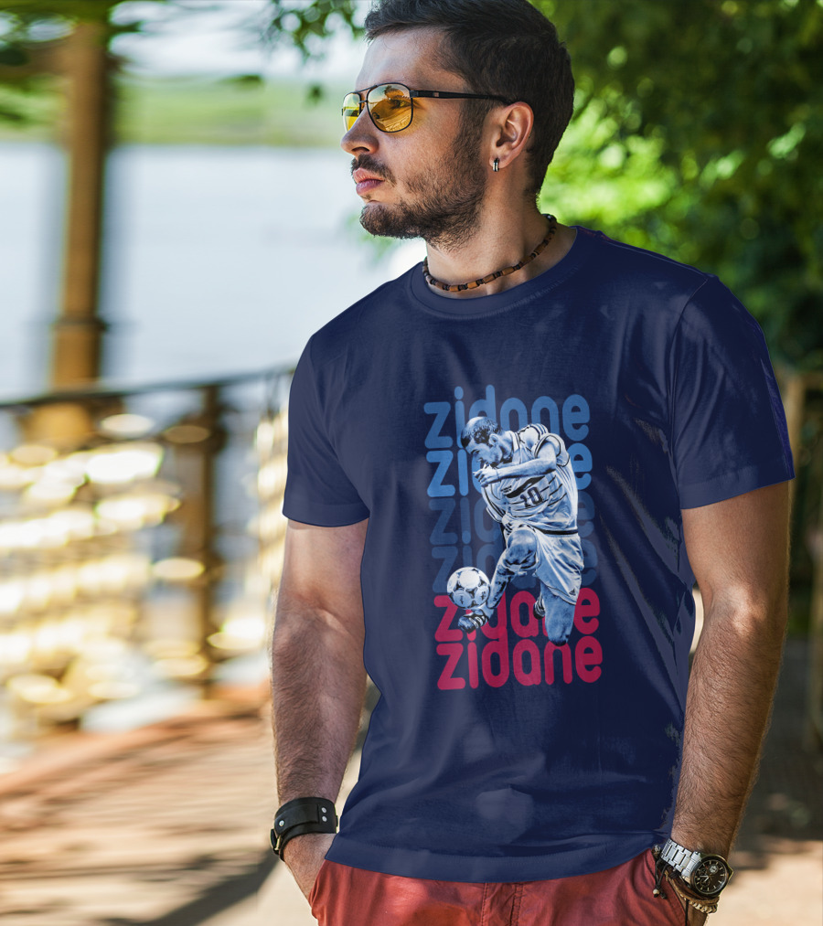 Zidane Zidane Zidane Zidane Football Legend 10 T-Shirt