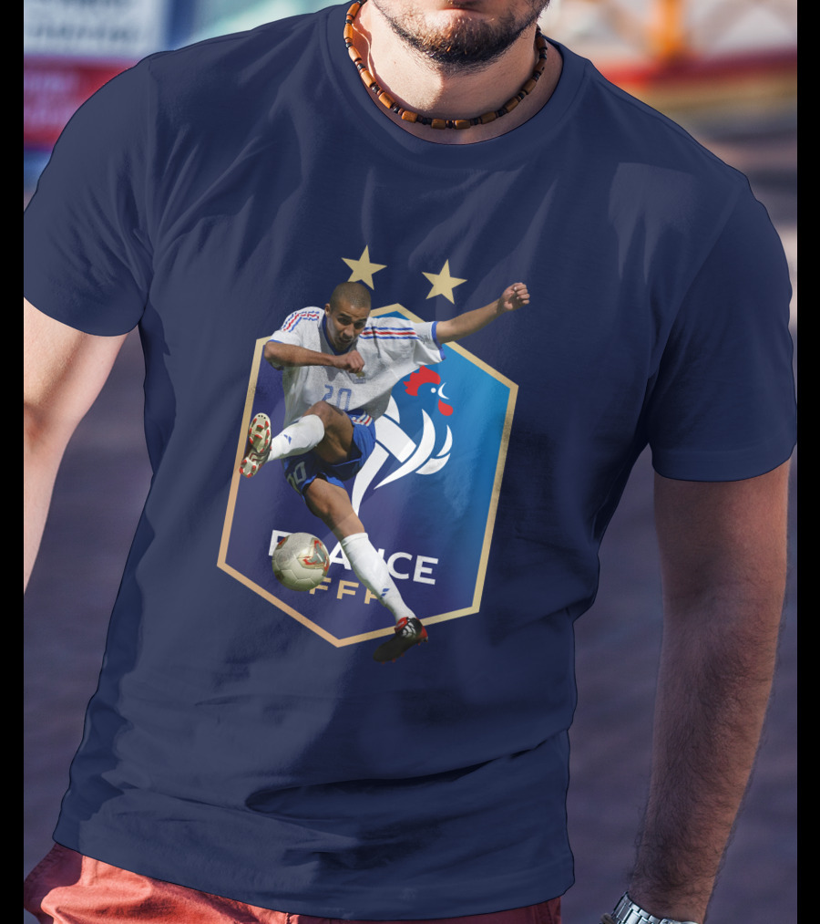 Trezequet France 20 Football Star Iconic Performance FFF T-Shirt