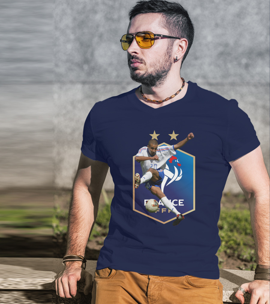 Trezequet France 20 Football Star Iconic Performance FFF T-Shirt