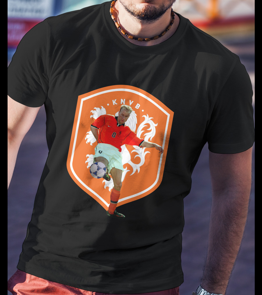 Dennis Bergkamp KNVB Oranje Soccer Legend T-Shirt