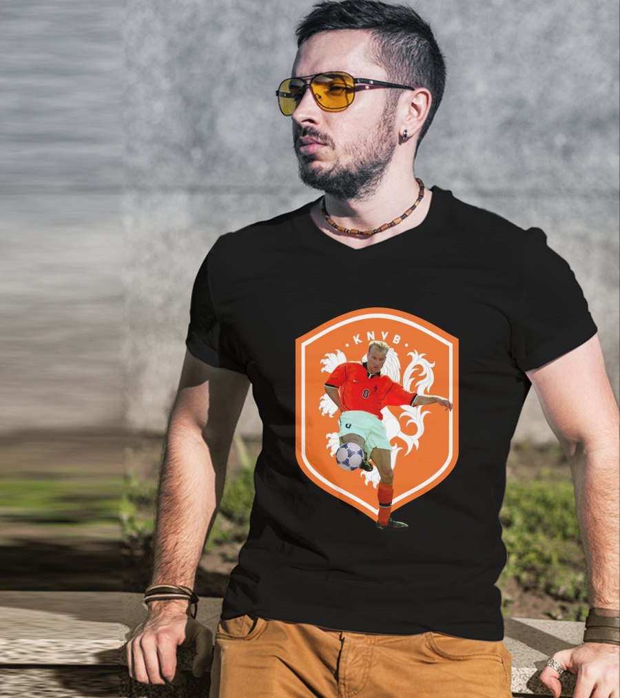 Dennis Bergkamp KNVB Oranje Soccer Legend T-Shirt