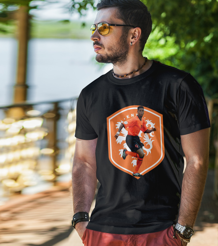 KNVB Oranje Kluivert 9 Football Legend T-Shirt