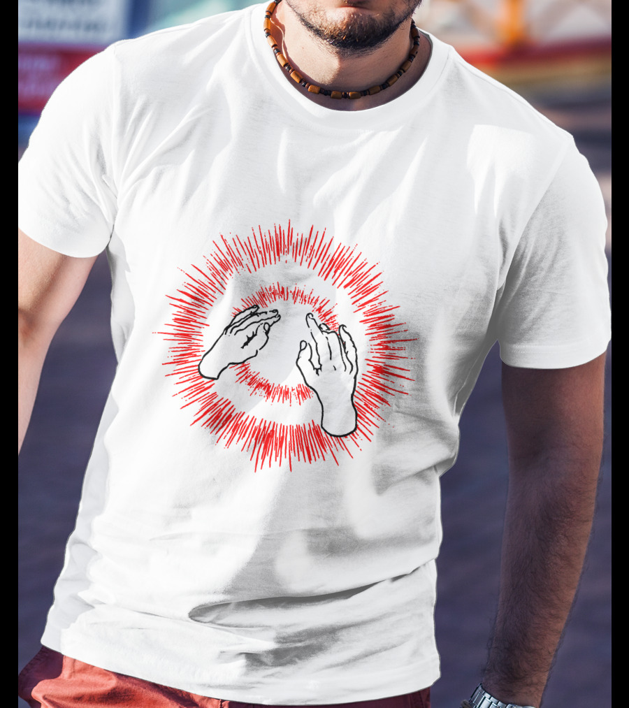 Godspeed You Black Emperor Album Lift Your Skinny Fists Like Antennas To Heaven Hands T-Shirt
