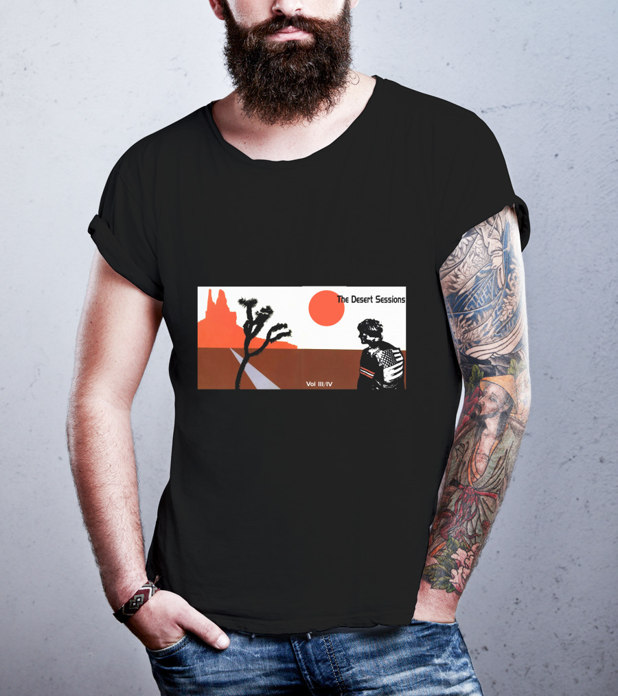 The Desert Sessions Vol III/IV Red Sun Joshua Tree T-Shirt