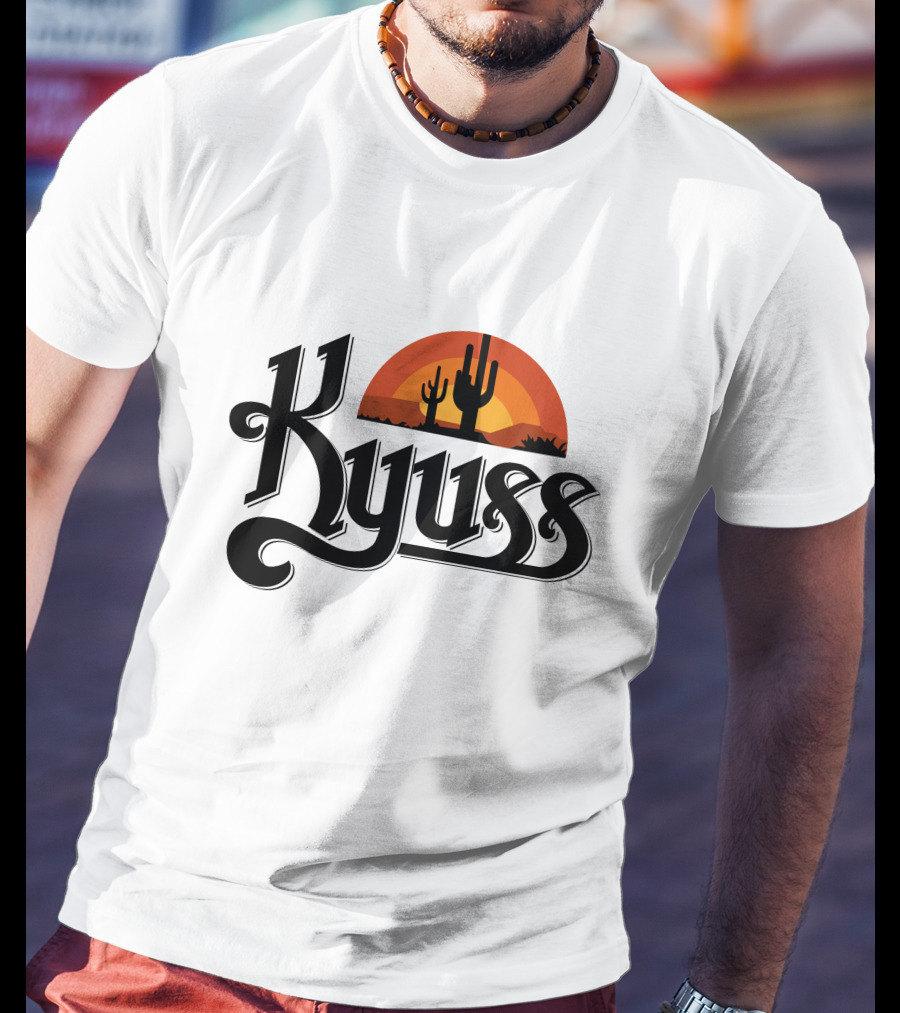Kyuss Rock Metal Desert Sunset Stoner Hard T-Shirt