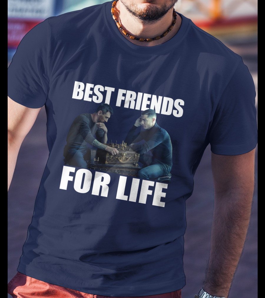 Best Friends For Life Chess Duel T-Shirt