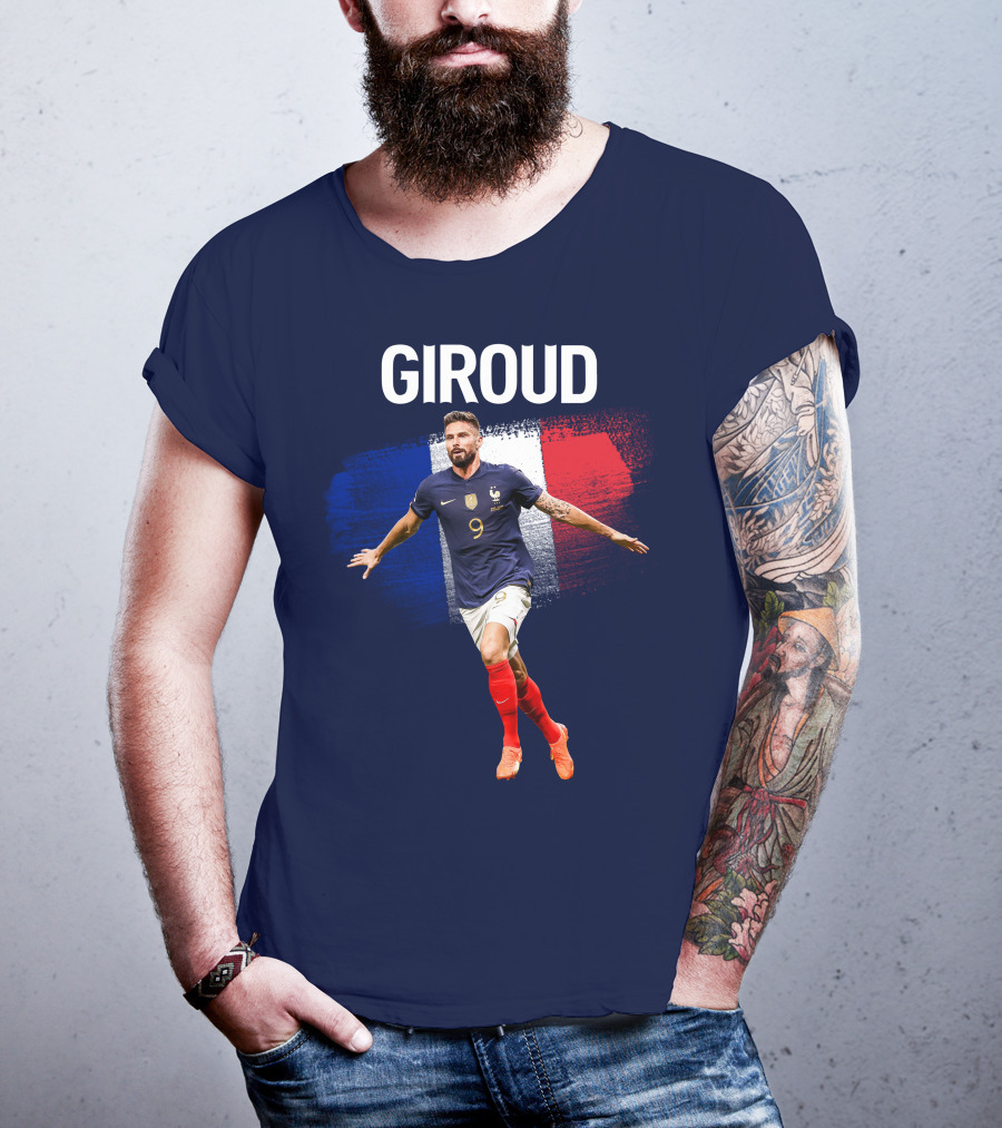 Giroud 9 France Football T-Shirt