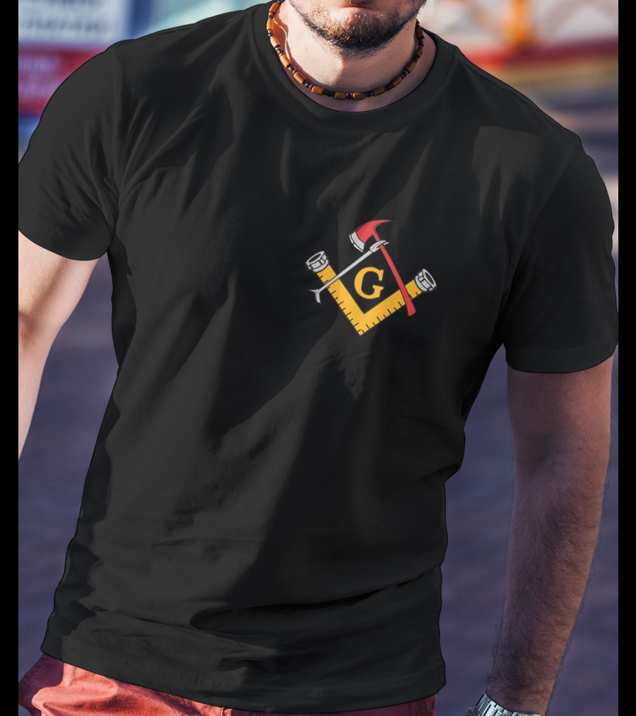 G Firefighter Axe Hose Hydrant T-Shirt