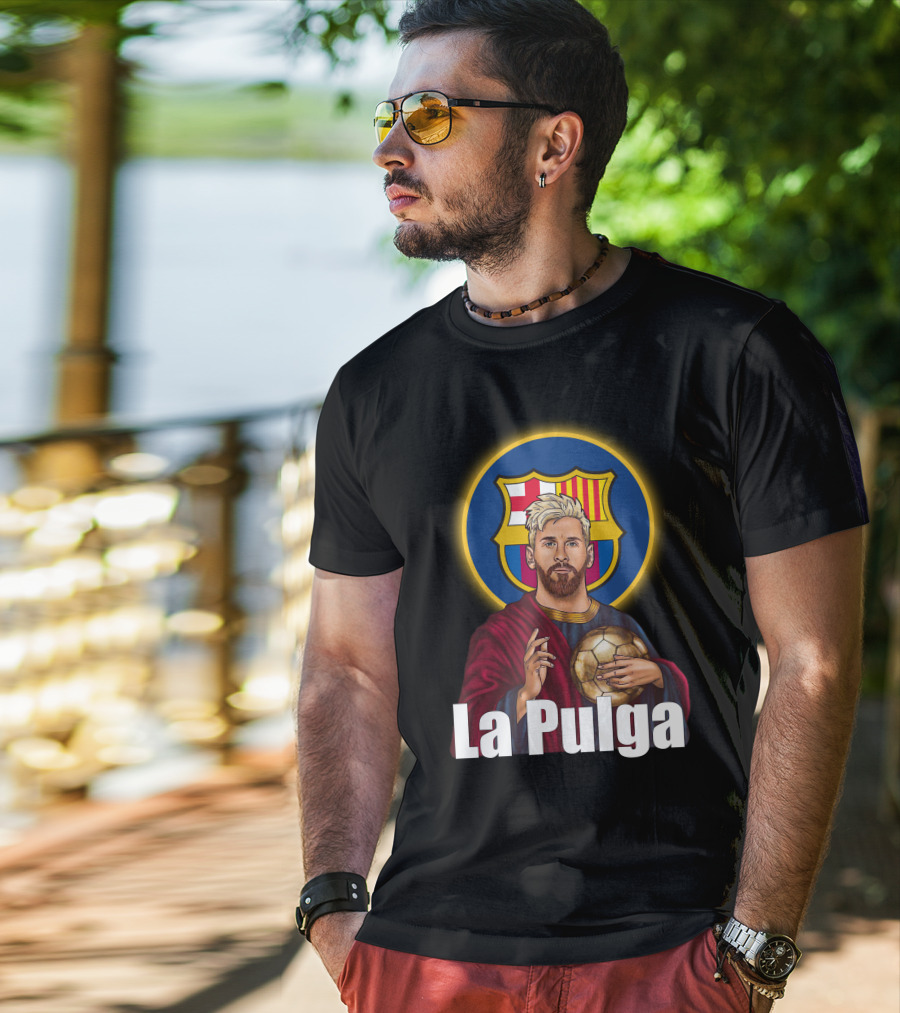 La Pulga Barcelona Icon Golden Ball T-Shirt
