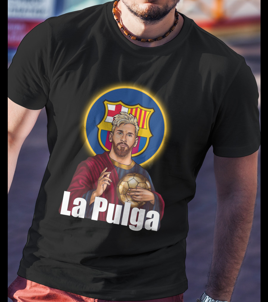 La Pulga Barcelona Icon Golden Ball T-Shirt