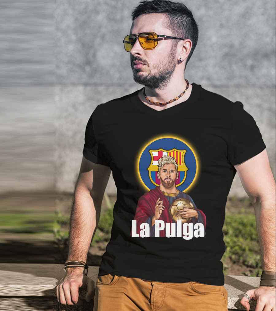 La Pulga Barcelona Icon Golden Ball T-Shirt