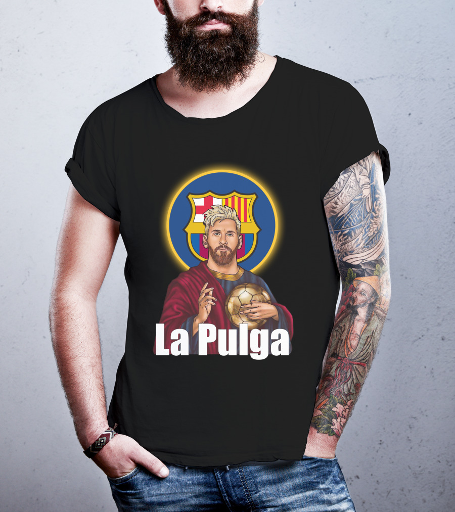 La Pulga Barcelona Icon Golden Ball T-Shirt