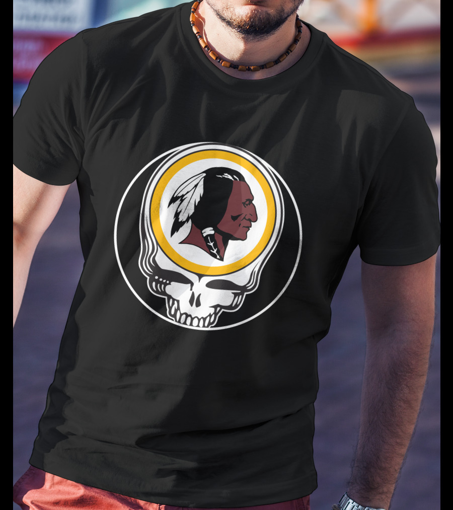 Washington Commanders Grateful Dead Collaboration T-Shirt