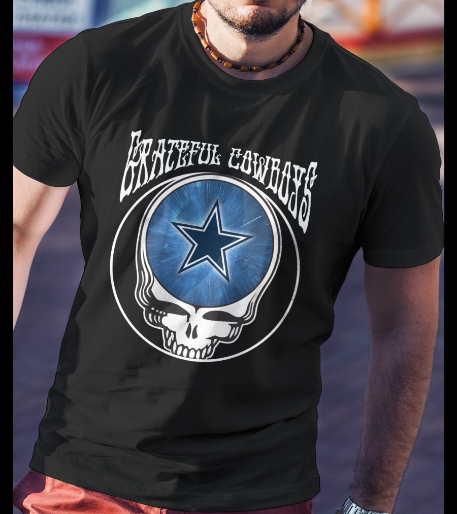 Star Skull Grateful Cowboys Dallas Fusion T-Shirt