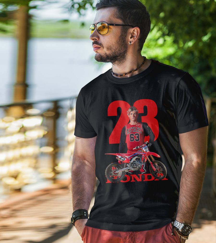 Chase Sexton 23 Honda 63 Alpinestars Racing Motocross T-Shirt