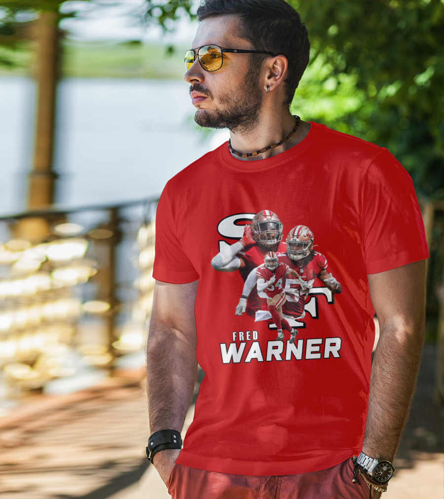Fred Warner 49ers SF Football Number 54 T-Shirt
