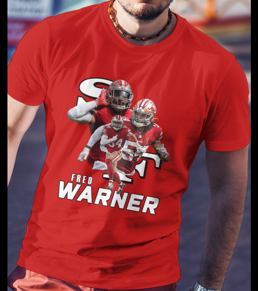 Fred Warner 49ers SF Football Number 54 T-Shirt