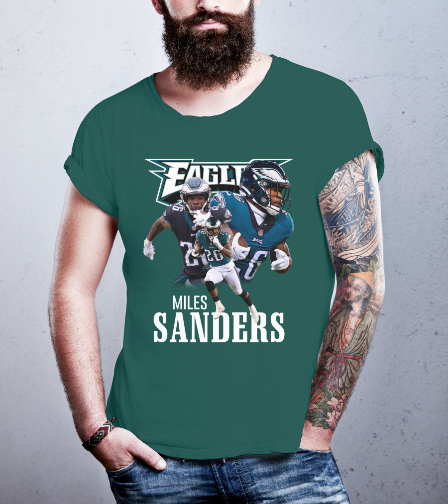 Eagles MS26 Running Back Action Play T-Shirt