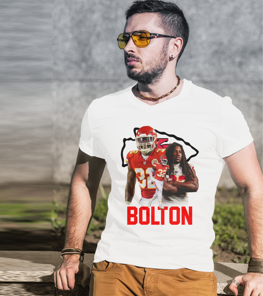Kansas City Football NB32 Bolton Chiefs Red Brigade T-Shirt
