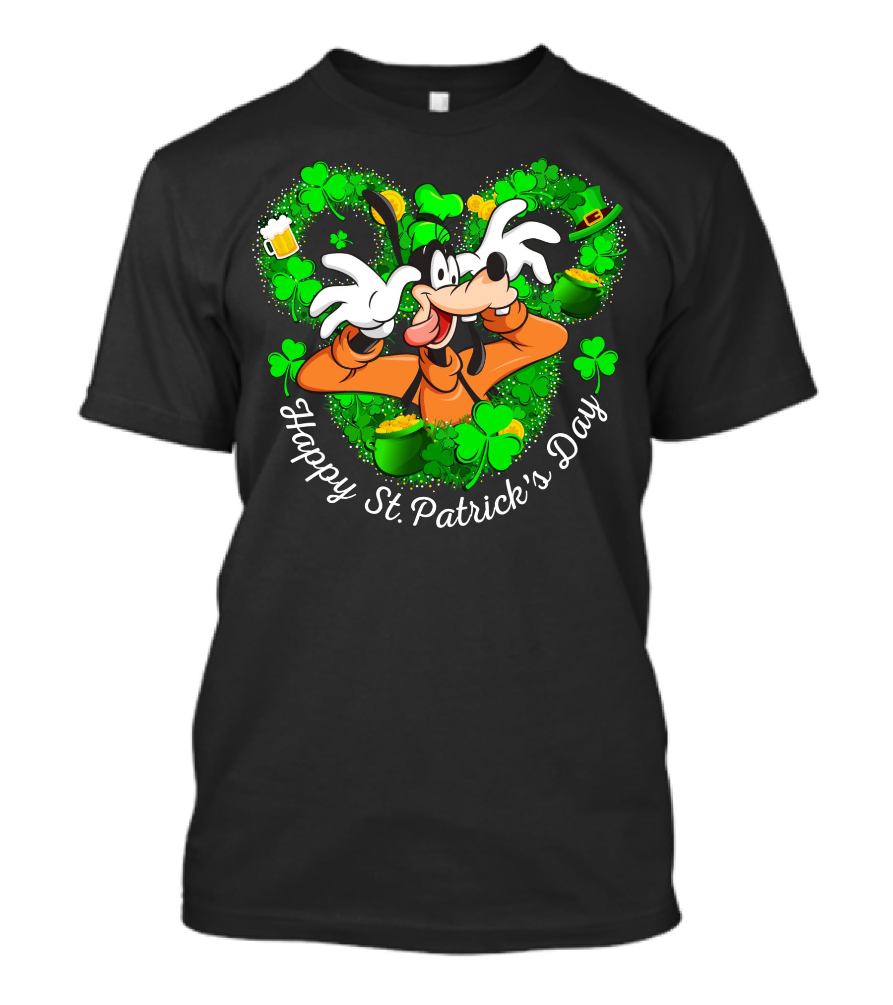 Goofy Happy St. Patrick's Day T-Shirt