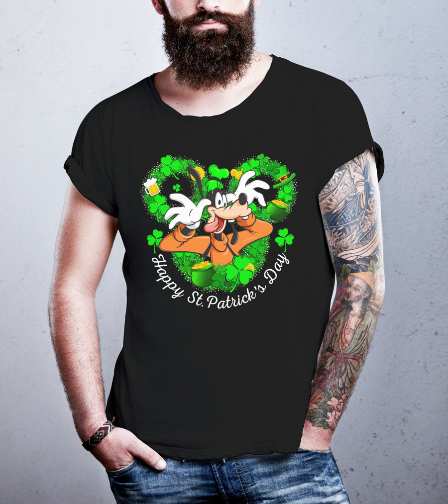 Goofy Happy St. Patrick's Day T-Shirt
