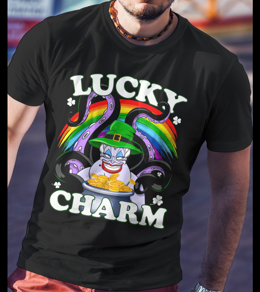 LUCKY CHARM Ursula Rainbow Pot Of Gold T-Shirt