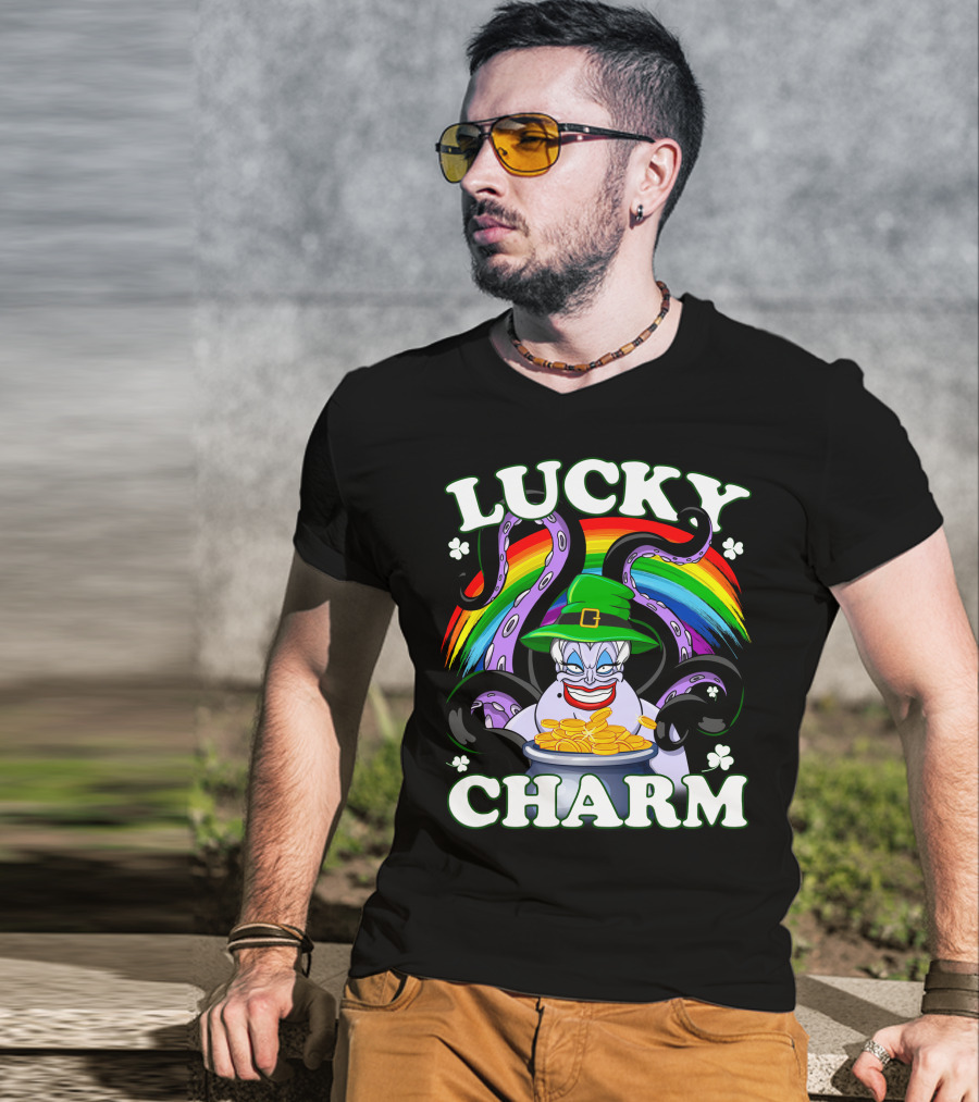 LUCKY CHARM Ursula Rainbow Pot Of Gold T-Shirt