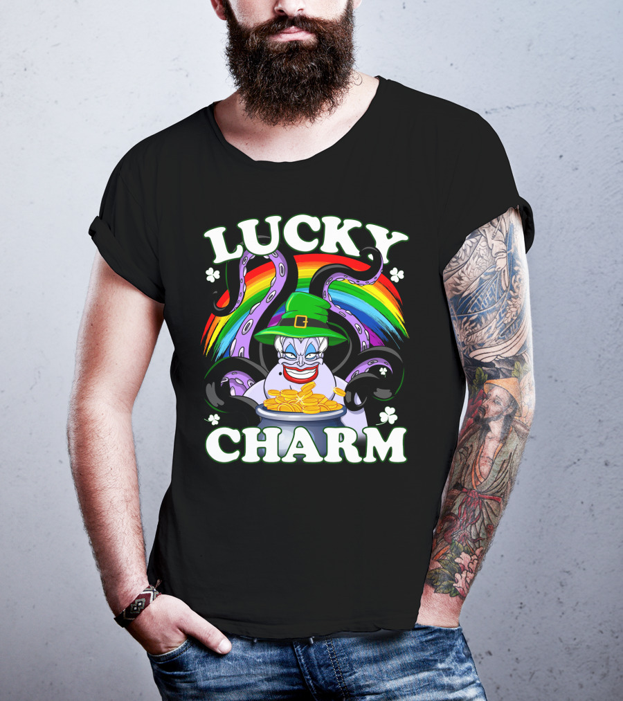 LUCKY CHARM Ursula Rainbow Pot Of Gold T-Shirt